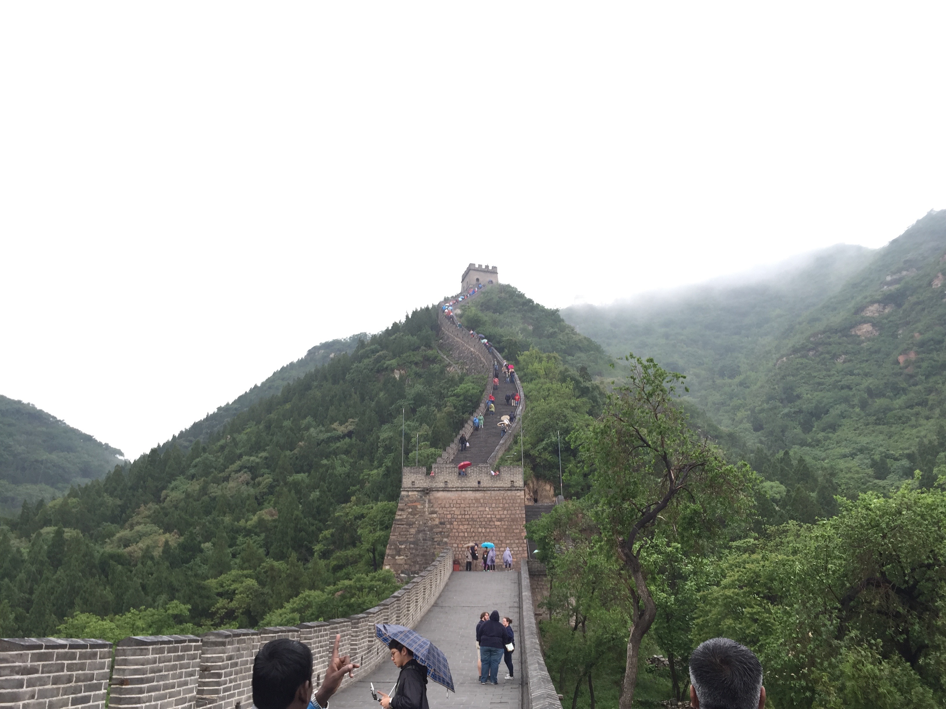 The choir visits the Great Wall of China