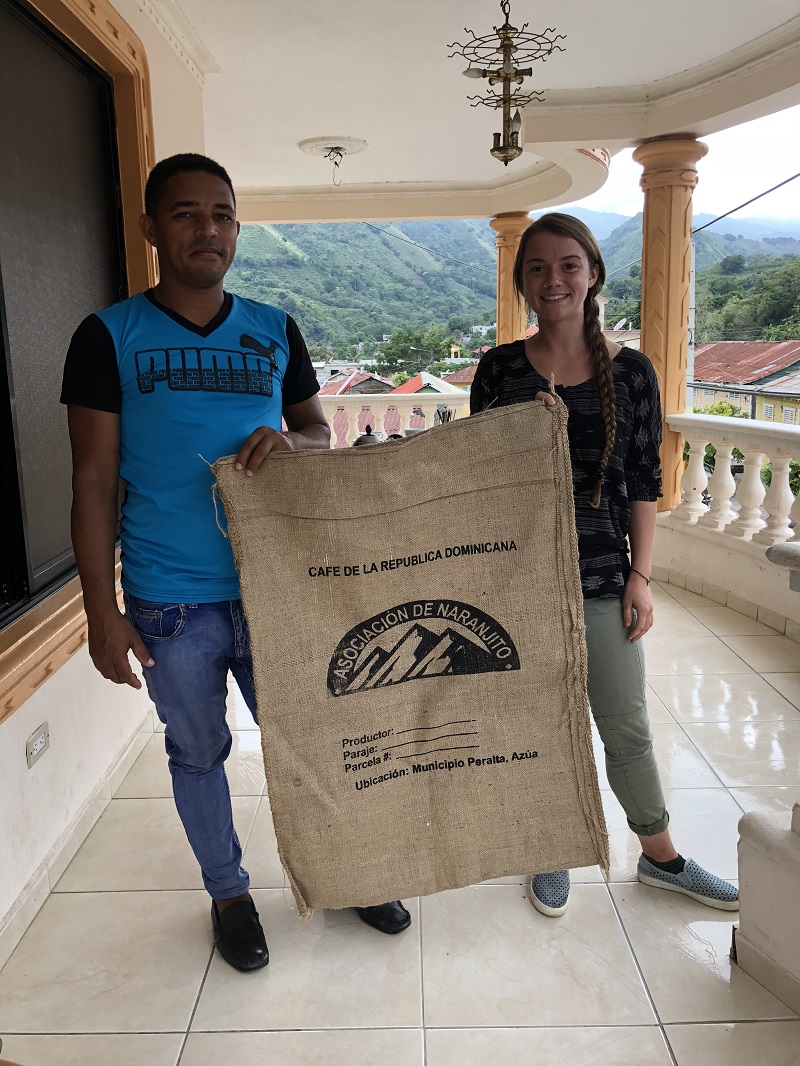 International Development Fellow Brittney Gross ’18 helped to shepherd the 2018 coffee crop through the export cycle and to Williamsport, Pa.