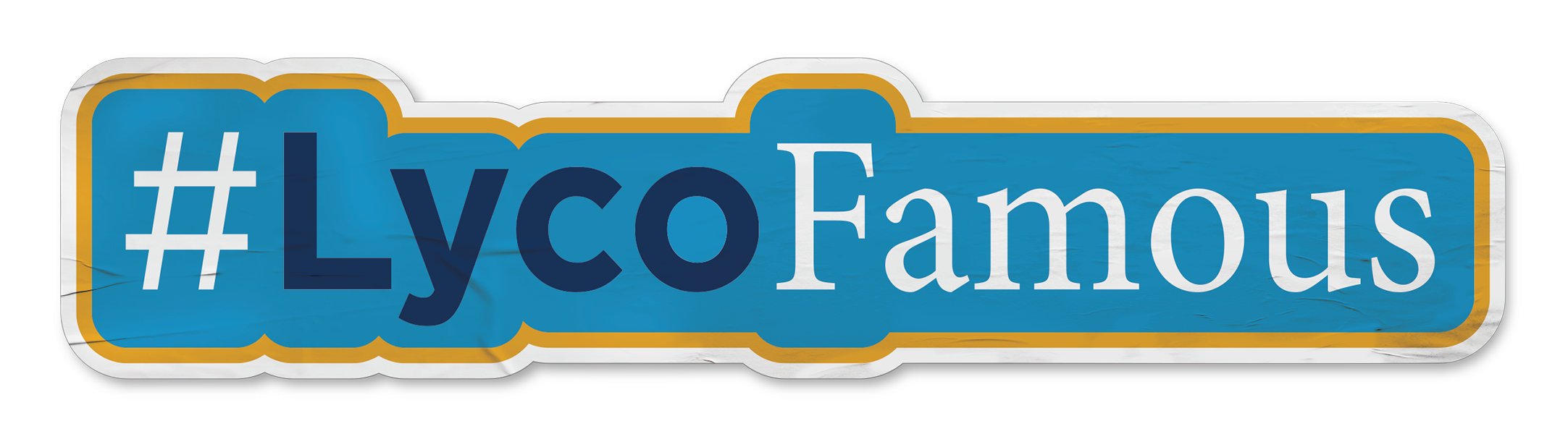 Decoration Sticker: #LycoFamous