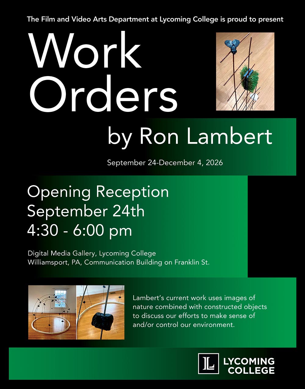 Work Orders Poster