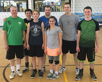 The YMCA team, Velocity-x, won last year’s Volley for Vets event.