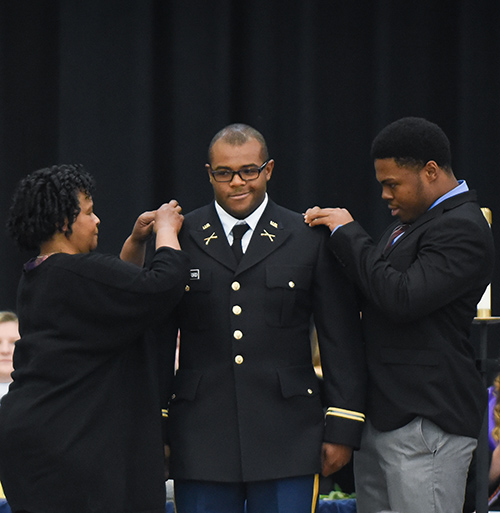 Lycoming College graduates commissioned in the Army