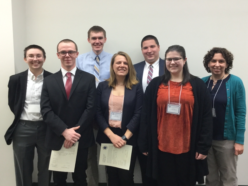 Lycoming College history students recognized for original research at regional, national conferences