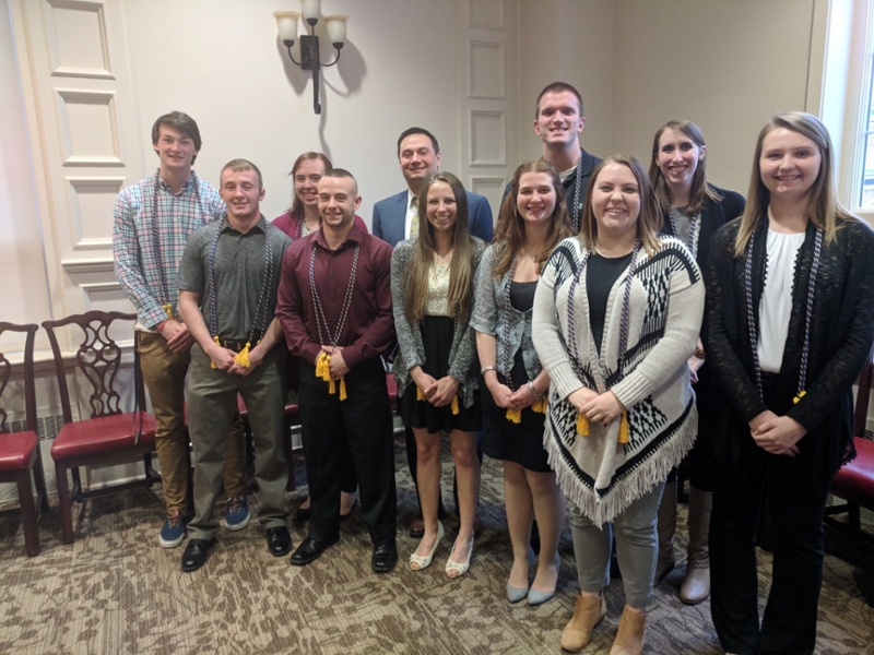 Lycoming College criminal justice students present research on transnational crimes