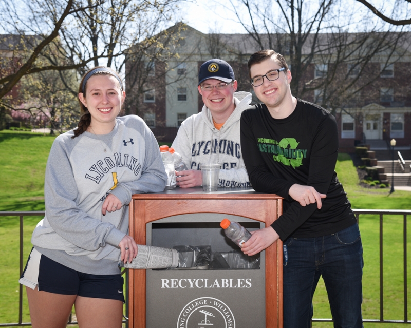 RecycleMania makes a clean sweep through Lycoming College