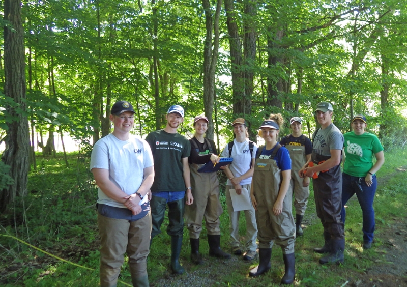 Students engage in summer research through Lycoming’s Clean Water Institute