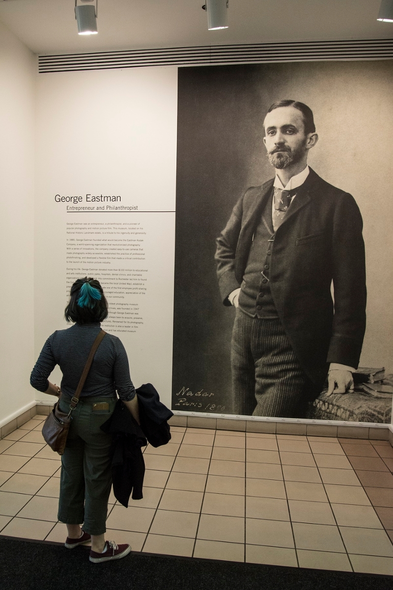 Lycoming College photography students visit George Eastman Museum