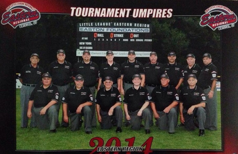 2014 LLB Eastern Region Umpires Group Photo