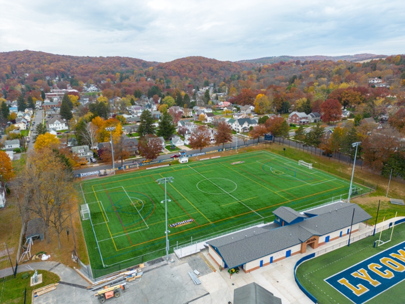 Lycoming College dedicates Doug and Dawn Keiper Stadium and UPMC Field