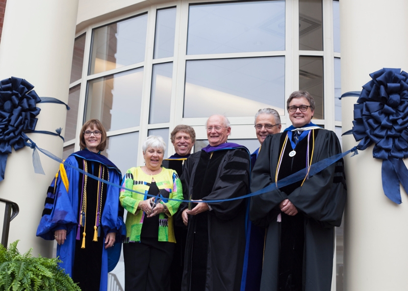 (l-r) Barb Buedel, Joyce Lynn, Stan Sloter, Peter Lynn, Kent Trachte, Phil Sprunger