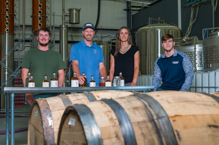 Local research on new bourbon aging process aided by $64,955 economic development grant 