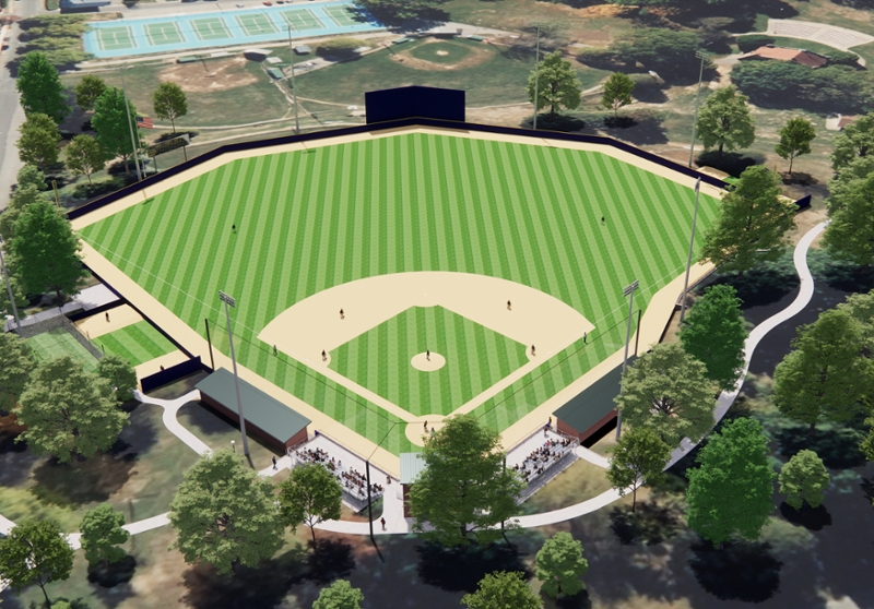 Lycoming College partnering with City of Williamsport in construction of Brandon Park baseball field