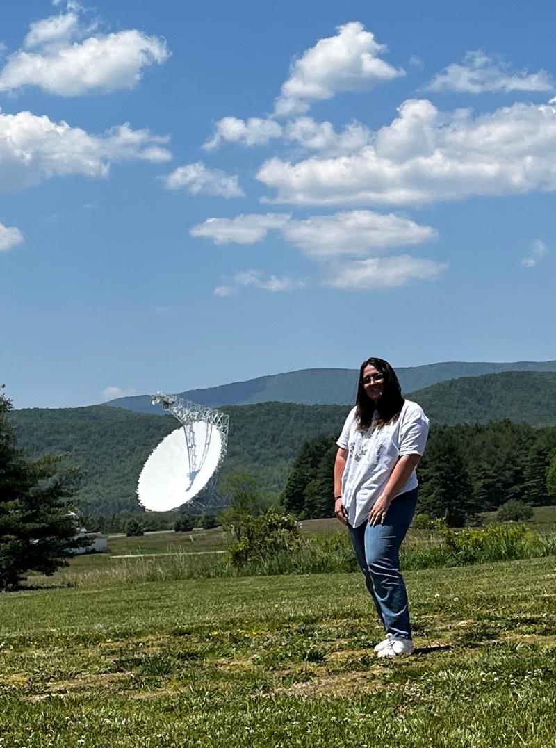 Astrophysics major lands dream REU, offers advice to others