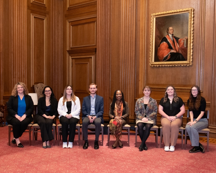Lycoming College students meet U.S. Supreme Court Justice