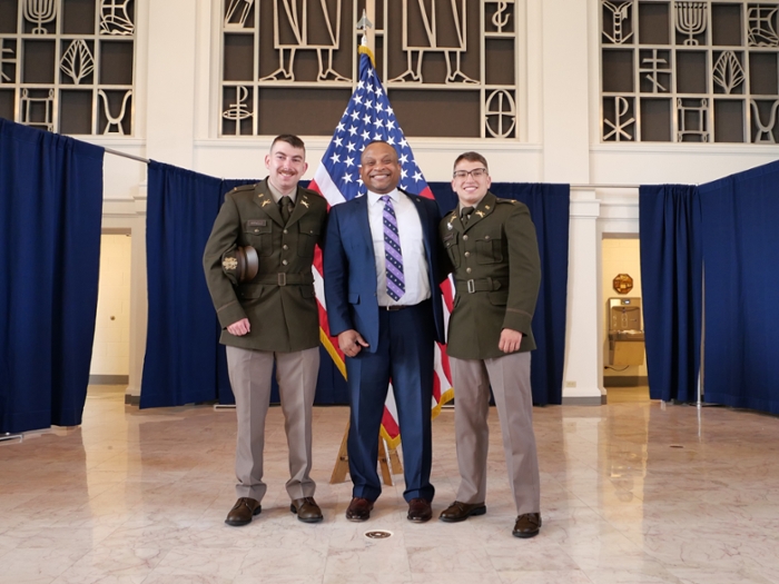 Lycoming College students commissioned into United States Army