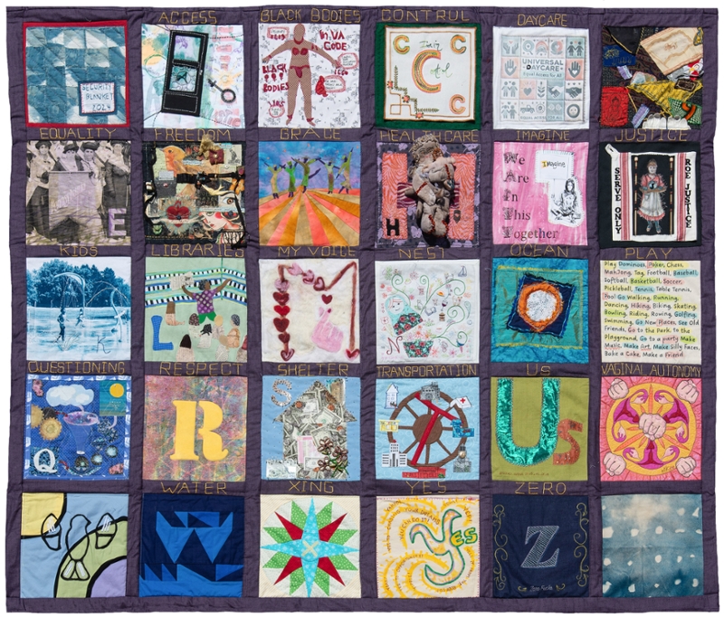 Security Blanket: A Collaborative Women’s Art Project