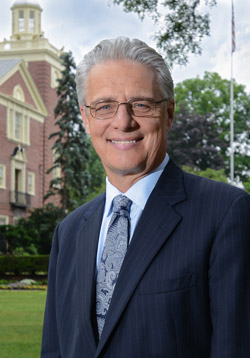 Lycoming College President Kent C. Trachte